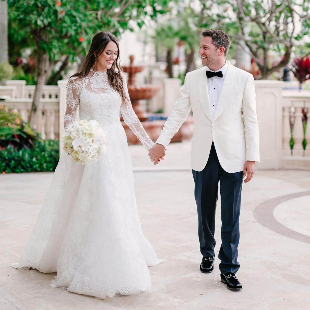Couple getting married at The Boca Raton 