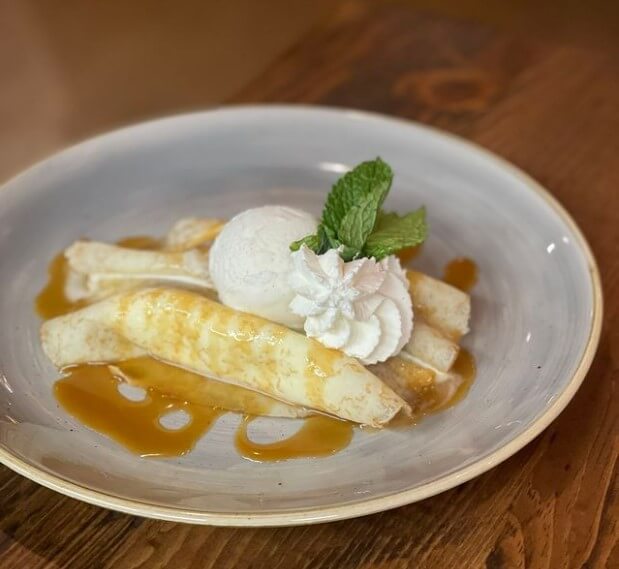 Tres Leches crepes