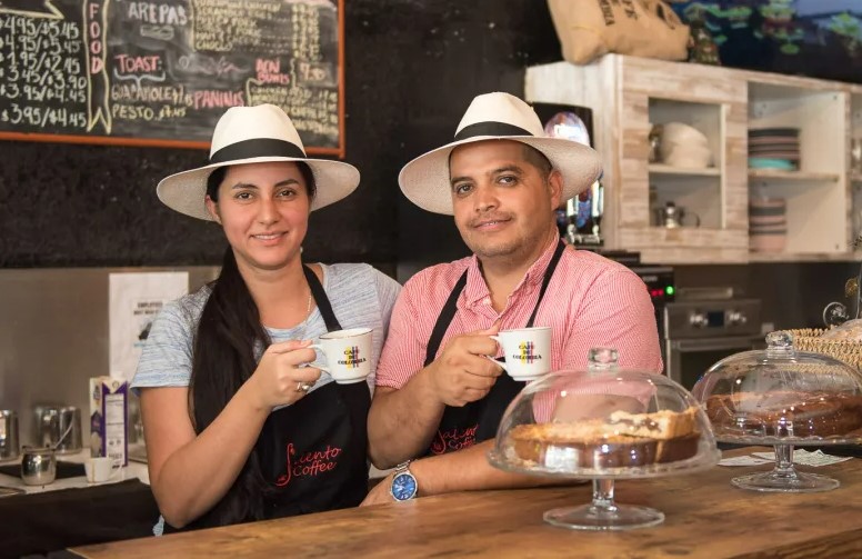 Owners of Salento Coffee
